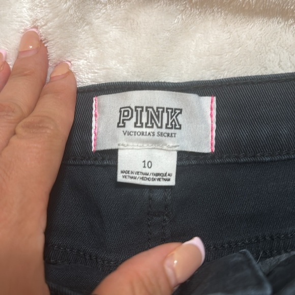 ✨Like New PINK black shorts✨❤️ - Picture 2 of 6